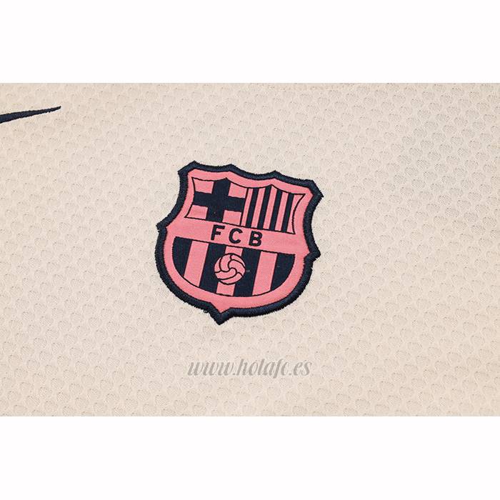 Chandal del Barcelona Manga Corta 2025-2026 Amarillo - Pantalon Corto